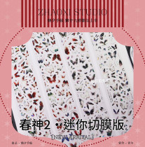 sale 100【朝夕】マスキングテープ 春神2迷你模切版 贝壳光5m