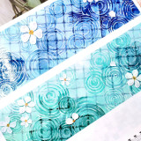 お取り寄せ 5.26〆【千言】マステ maskingtape 水波纹