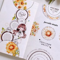 6.3〆【醒醒】マステ maskingtape  圈圈圆圆基础框框