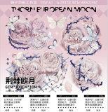 sale【朝夕】マスキングテープ 荆棘欧月 贝壳光 10m