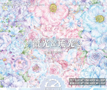 A【dailylife】マスキングテープ 微光X琉光 pet