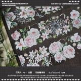 6.9〆 お取り寄せ【魔法堂】マスキングテープ 粉夏 贝壳光