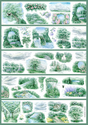 6月末発送【新七天】maskingtape マステ 郊外绿意
