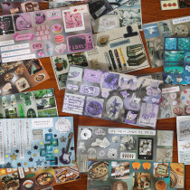 6.14〆【语闲】シール sticker 旧梦时光匣