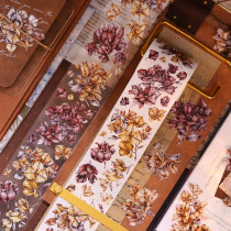 6月下発送【小白家】maskingtape マステ 三角梅