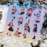 B【纯情男友】マステ maskingtape 温柔具象化 pet