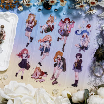 B【纯情男友】マステ maskingtape 温柔具象化 pet