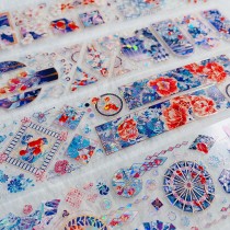 お取り寄せ 6.18〆【三毛喵】 マスキングテープ 洛神赋 贝壳 6cmx10m