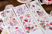 A【七日信】マスキングテープ 半熟草莓（和纸霓光