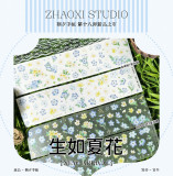 【朝夕】maskingtape マスキングテープ 生如夏花（模切） pet 5m