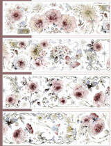 sale 100【shine】マスキングテープ 缠绕献礼 贝壳光