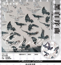 お取り寄せ6.30〆【说出愿望】マスキングテープ 黑白序曲