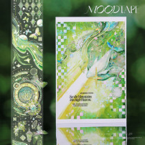 sale 100【moodtape】マステ maskingtape 绿月光