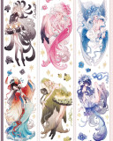 sale 100【shine】マスキングテープ masking tape 七彩羽翼 贝壳光