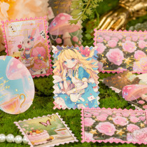 7.6〆【语闲】シール sticker 镜中世界