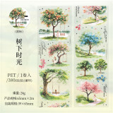 7.7〆【番茄酱】マステ maskingtape 一棵树的风景