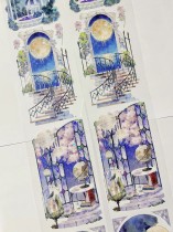 お取り寄せ 7.8 〆[空物馆】マスキングテープ 月下童话 贝壳光