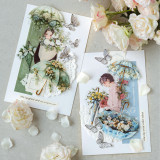 7.7〆【糖诗】シール sticker  花伞协奏曲