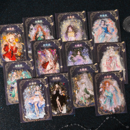 7.16〆【番茄酱】シール sticker 十二星座女神录