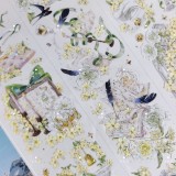 B1【花柒所】 マステ maskingtape  雾隐栖语 贝壳光