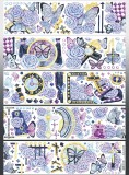 sale 100【bobo鱼】マスキングテープ maskingtape 幽蝶夜归来
