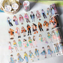 7.28〆【番茄酱】マステ maskingtape 女孩的365天