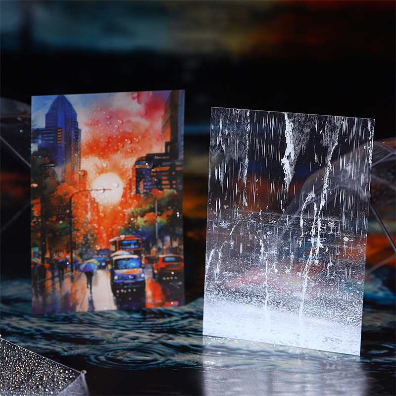 7.28〆【番茄酱】sticker シール 雨后系列下雨