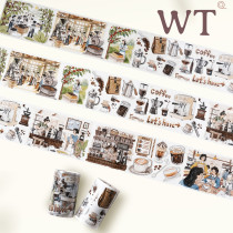 8.3〆 8月発送【WT】マステ maskingtape 咖啡物语