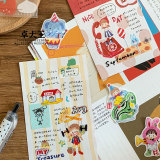 8月発送【molinta】マステ molinta  阿卓复古玩具派对