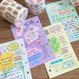 8月発送【molinta】マステ molinta  阿卓小元素