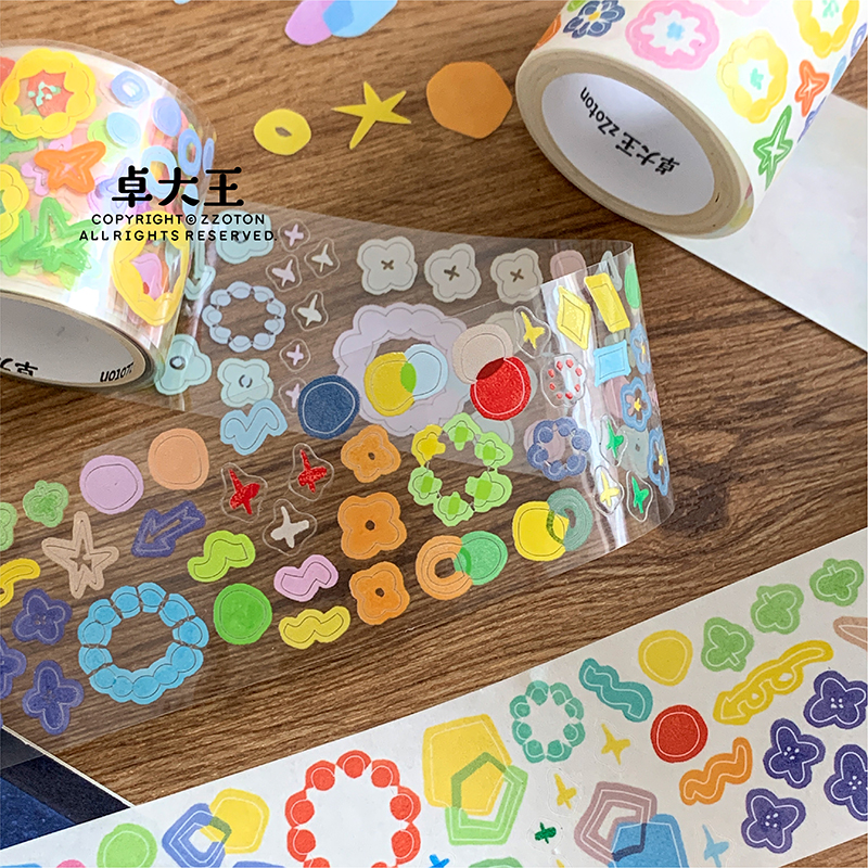 8月発送【molinta】マステ molinta  阿卓碎碎卷