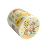 8月発送【molinta】マステ molinta  阿卓配色柠檬青草浅蓝