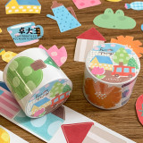 8月発送【molinta】マステ molinta  阿卓喜欢的形状可书写