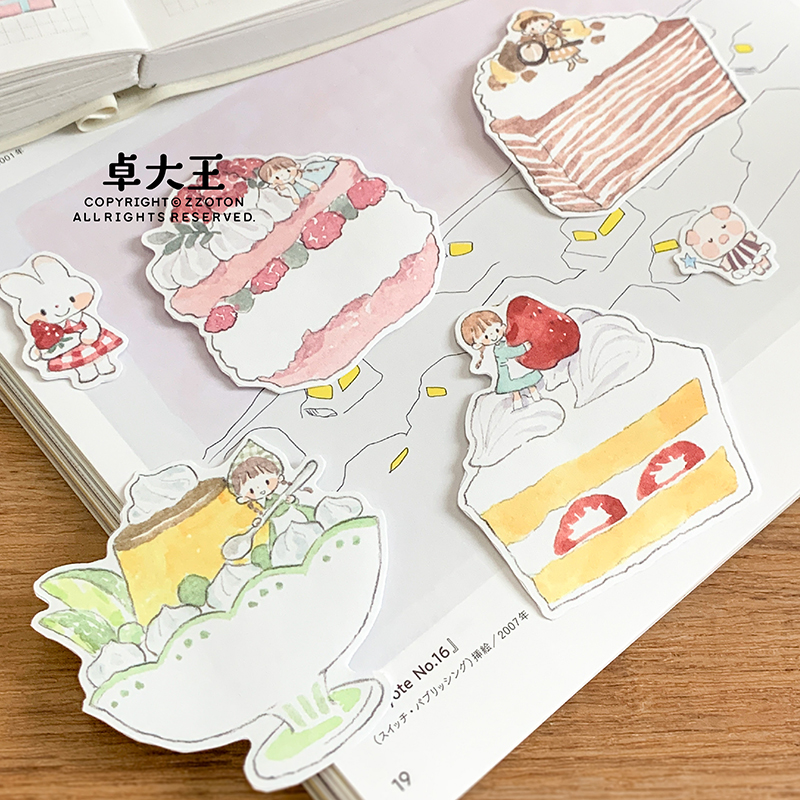 8月発送【molinta】マステ molinta  阿卓大大甜品