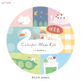 8月発送【molinta】マステ molinta  阿卓便签卷