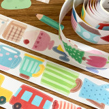 8月発送【molinta】マステ molinta  阿卓喜欢的形状可书写