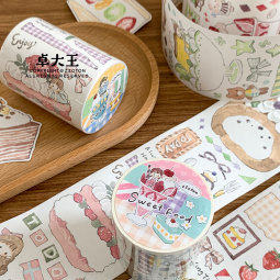 8月発送【molinta】マステ molinta  阿卓大大甜品