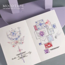 sale【MOODTAPE】マスキングテープ 珠光晶彩宝石 琉璃光 10m