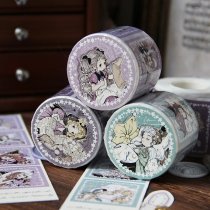 8月下発送【野柚neinei】シール 森林魔女 练眠测试封口贴