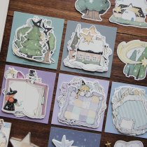 8月下発送【野柚neinei】memo　メモ 瓶软睡屋林异形便签