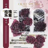 sale 100【新七天】マスキングテープ 玫瑰乐章