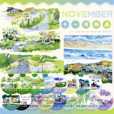 8.18〆【景物志】マスキングテープ maskingtape 11月新品&复刻