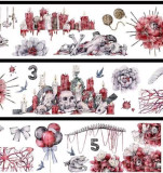 sale A【岛歌】マスキングテープ 烛火 pet 10m