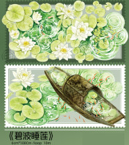 sale 3 【同花顺】 マステ 碧波睡莲 贝壳光