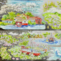 sale 100【shine】マスキングテープ 海盐 贝壳光