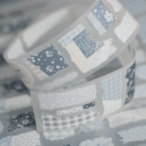 【hoshi奶芙】 マスキングテープ maskingtape 柔蓝拼布