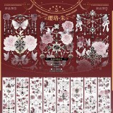 sale 200【shine】マスキングテープ 璎珞朱 贝壳光