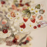 10.8〆【hoshi奶芙】 マスキングテープ maskingtape 莓樱