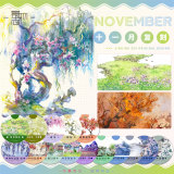 10.28〆【景物志】マスキングテープ maskingtape 11月复刻 莺草河边