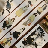11月発送【壹洱】マステ maskingtape 复古女郎